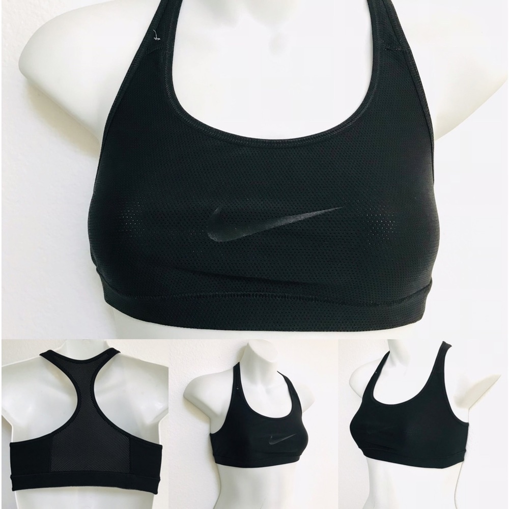 NIKE Dri-Fit Swoosh LOGO Sports Bra Top XXS